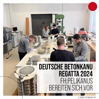 Bild zur News: Betonkanu-Regatta mit über 1.000 Studierenden | 14. und 15. Juni in Brandenburg an der Havel